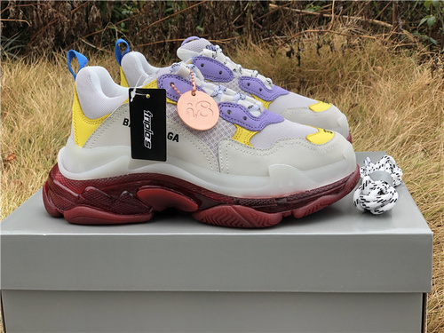 Paris Family air cushion dad_ white purple color color_ full code shipment 36--39-a4a47917